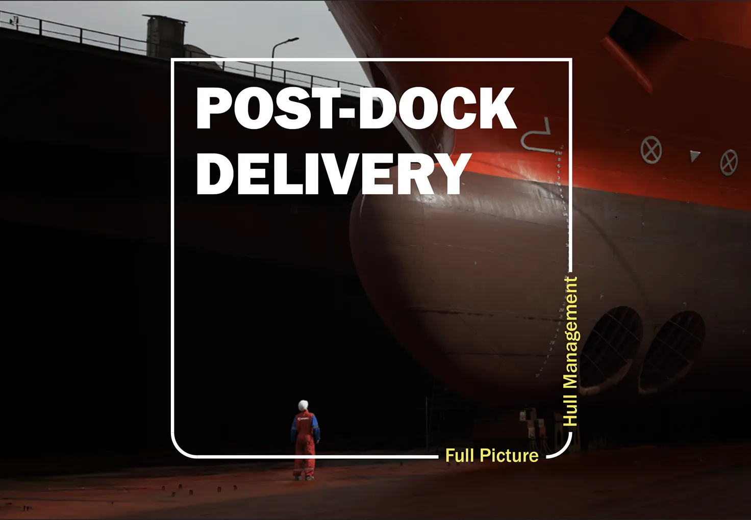 Ship with the post dock graphics