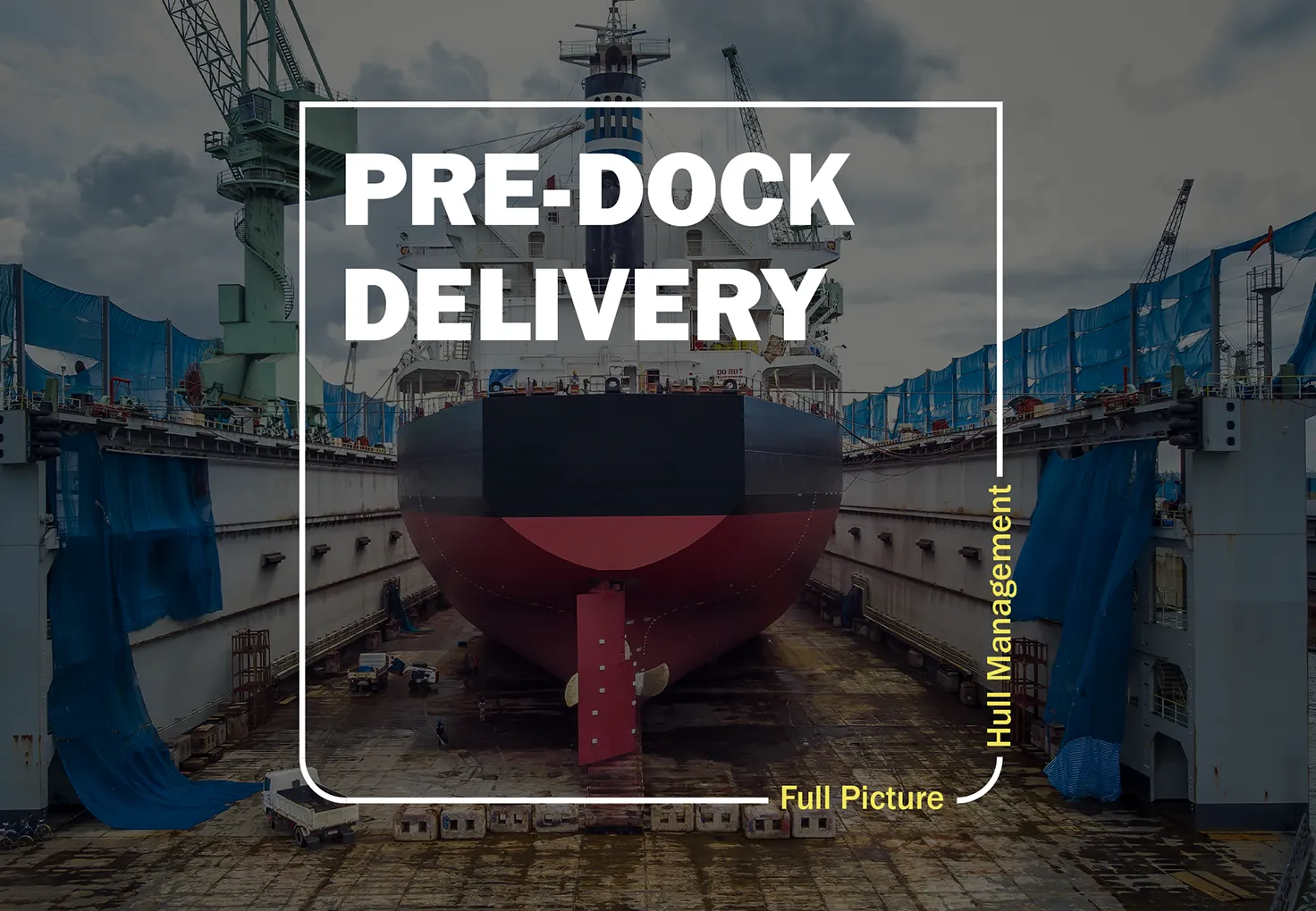 Ship with the pre-dock graphics