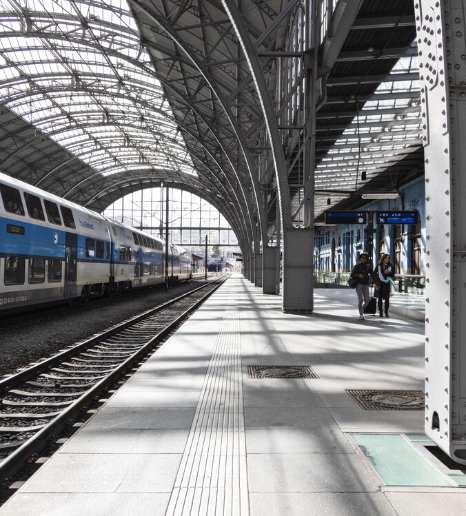 Prague Railway Station Atomic Image 1