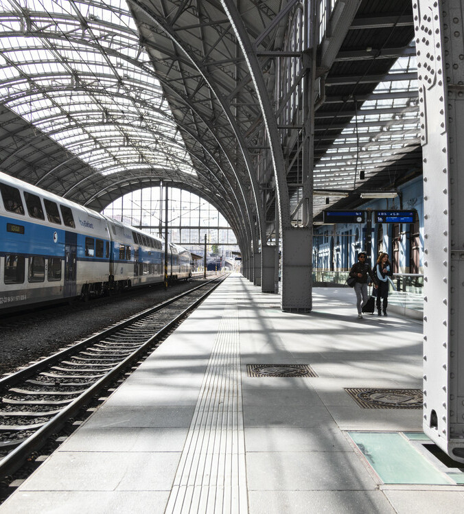 Prague Railway Station Atomic Image 1